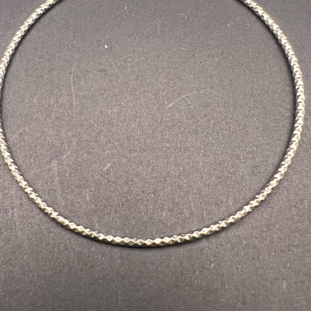 Chic Silver Bangle Bracelet Set - image 4